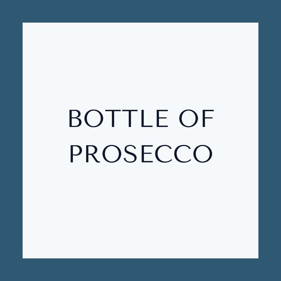 Bottle of Prosecco