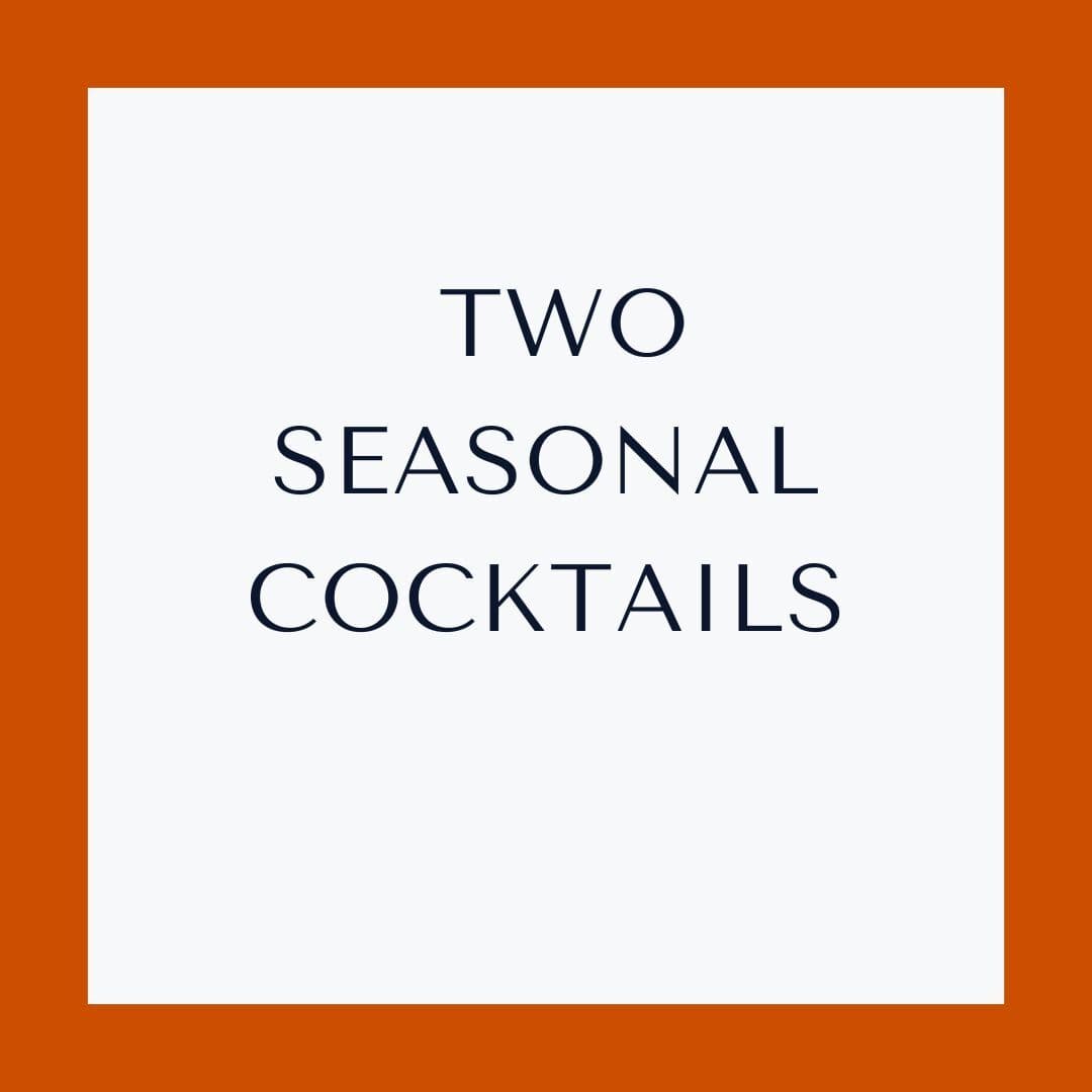 Seasonal Cocktail