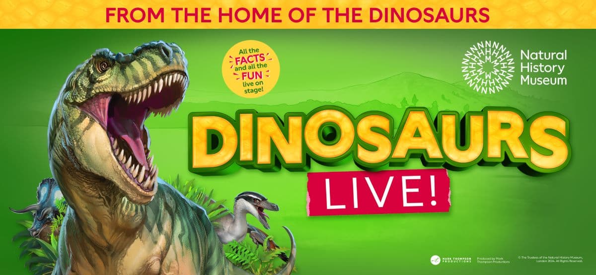 Natural History Museum Presents Dinosaurs Live! hero