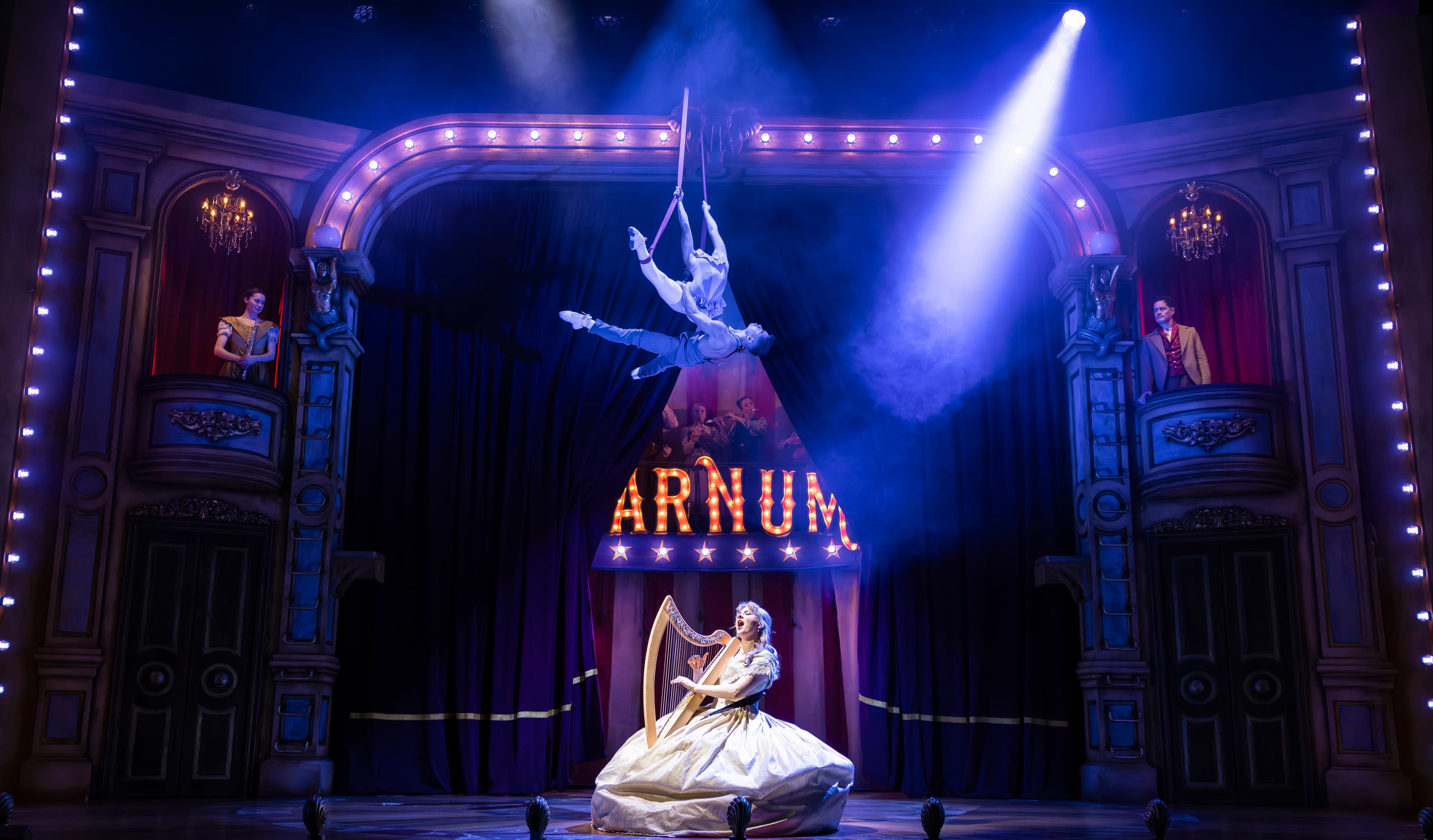 Image preview for The Cast of Barnum UK Tour - Photo credit Pamela Raith - 235 (1)
