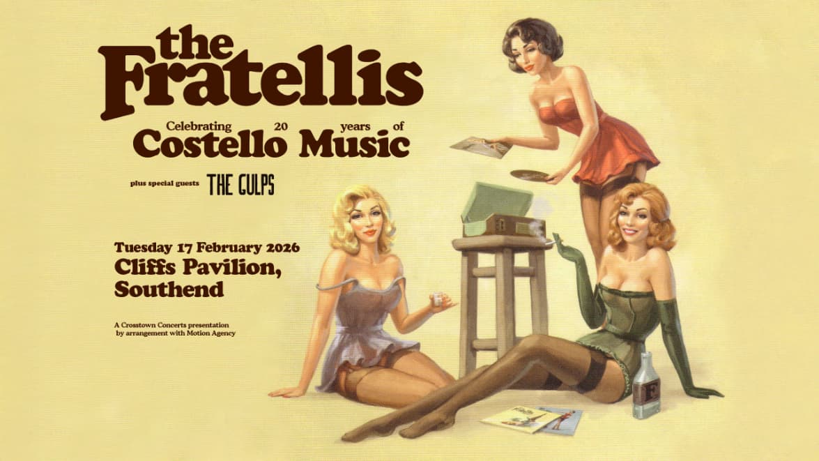 Hero image for The Fratellis - Costello Music Anniversary Tour